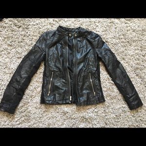 Express faux leather jacket